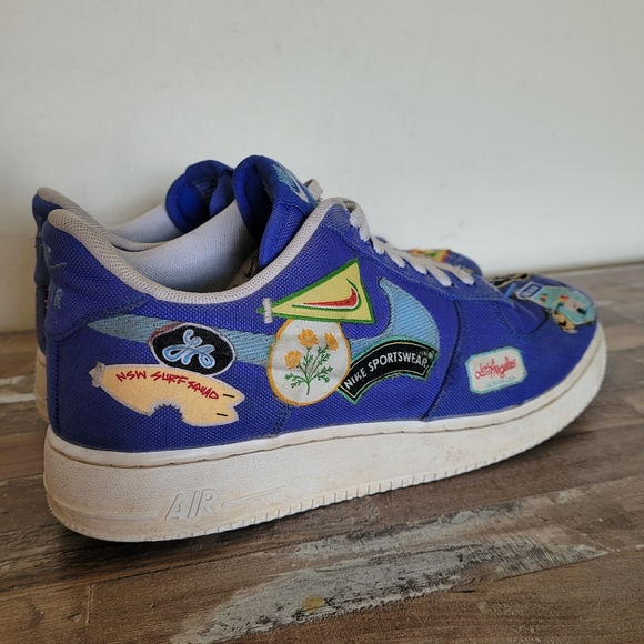 Nike Air Force 1 Los Angeles Patched up Men sneakers - Picture 10 of 12